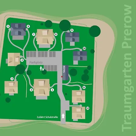 Ferienhaus Traumgarten Haus Kleine Auszeit